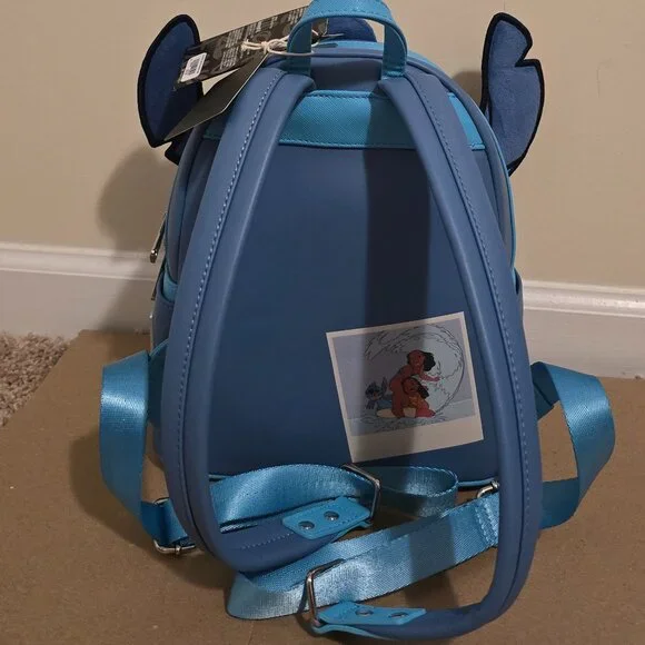 Loungefly Disney Stitch with camera mini backpack